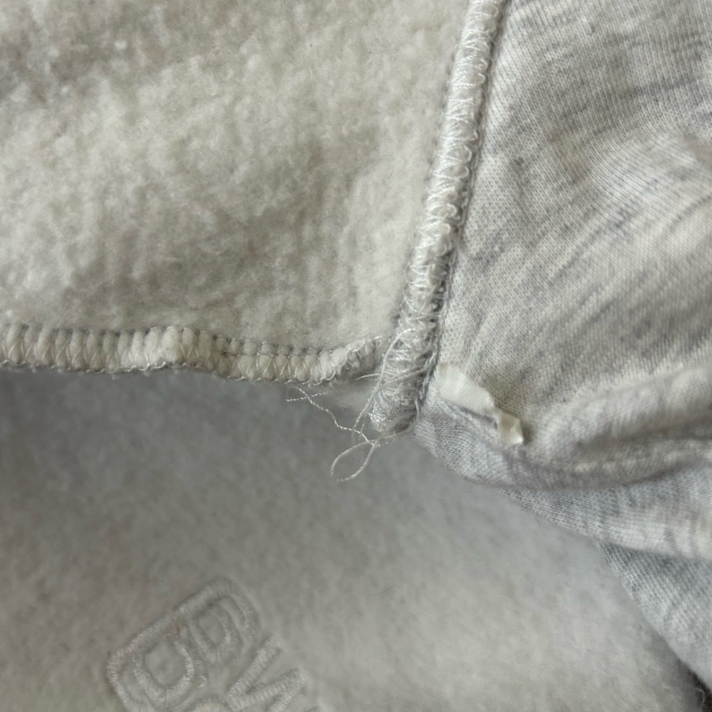 Alexander Wang All Over Logo Embroidery Monogram Turtleneck Sweatshirt Crop Top - Picture 13 of 17